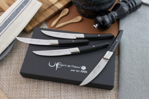 Coffret de 4 couteaux à steak Au Nain Up - lame inox 11cm 2