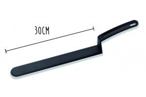 Spatule coudée angle droit Matfer Exoglass® - coloris noir 30cm