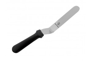 Spatule coudée pro Matfer - lame flexible 15,5cm acier inox