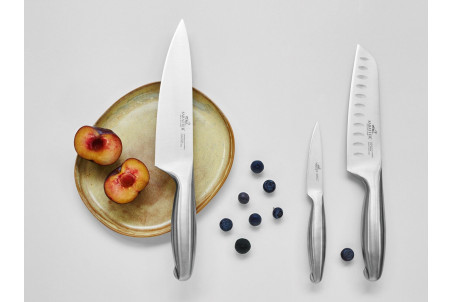 Couteau de chef tout inox Fuso Nitro+ Sabatier - lame 25cm acier Sandvik
