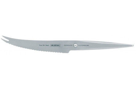 Couteau à fromage Chroma 12cm Type 301 Design by F.A. Porsche P10 - tout inox
