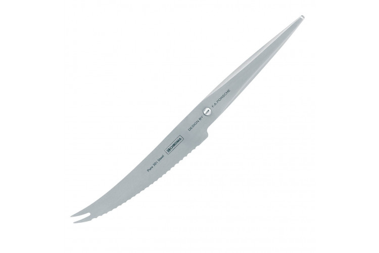 Couteau à fromage Chroma 12cm Type 301 Design by F.A. Porsche P10 - tout inox
