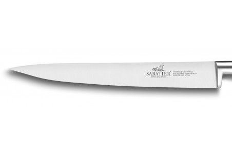 Couteau filet de sole Sabatier Idéal Inox rivets en laiton 20cm