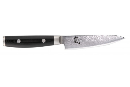 Couteau d'office japonais Yaxell Ran - lame 12cm damas 69 couches et acier VG10