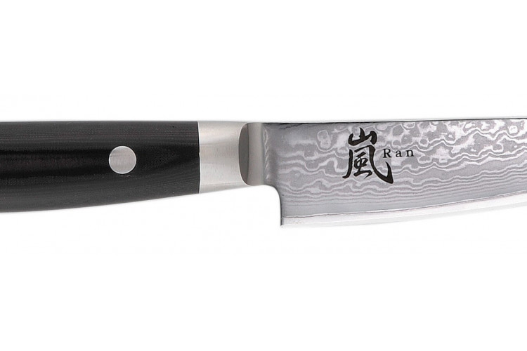 Couteau d'office japonais Yaxell Ran - lame 12cm damas 69 couches et acier VG10