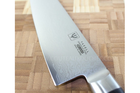 Couteau de chef japonais Yaxell Ran - lame 20cm damas 69 couches et acier VG10