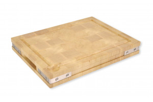 Planche à découper d'exception CHABRET bois de charme 100% Français 40x30cm