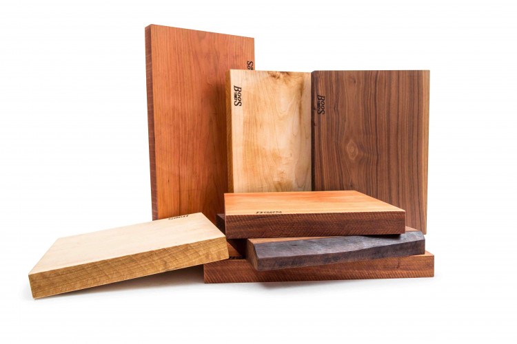 Planche à découper double face Boos Blocks Gourmet en noyer noir 61x46cm