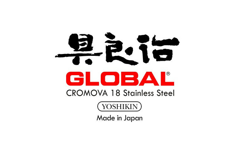 Spatule coudée Global GS42/6 tout inox 15cm