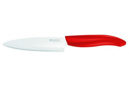 Coffret Kyocera - Couteau d'office 11cm et Éplucheur vertical à manches rouges