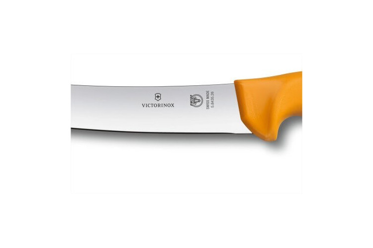 Couteau de boucher Victorinox Swibo - lame étroite 22cm et dos renversé