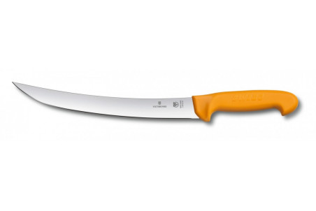 Couteau de boucher Victorinox Swibo - lame étroite 22cm et dos renversé