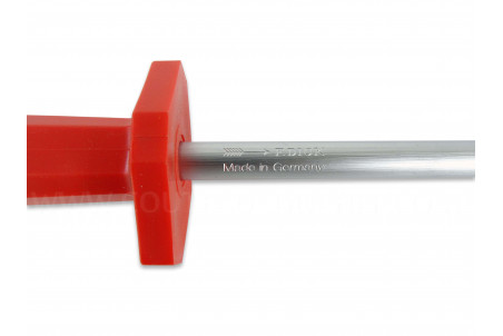 Fusil à aiguiser professionnel Dick mèche ronde grain fin en inox 25cm
