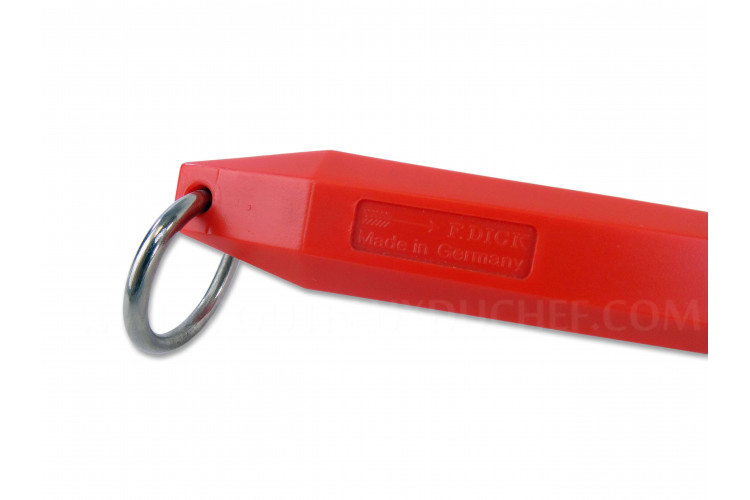 Fusil à aiguiser professionnel Dick mèche ronde grain fin en inox 25cm