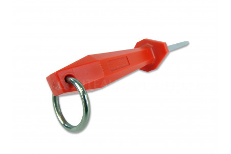 Fusil à aiguiser professionnel Dick mèche ronde grain fin en inox 25cm