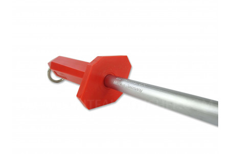 Fusil à aiguiser professionnel Dick mèche ronde grain fin en inox 25cm
