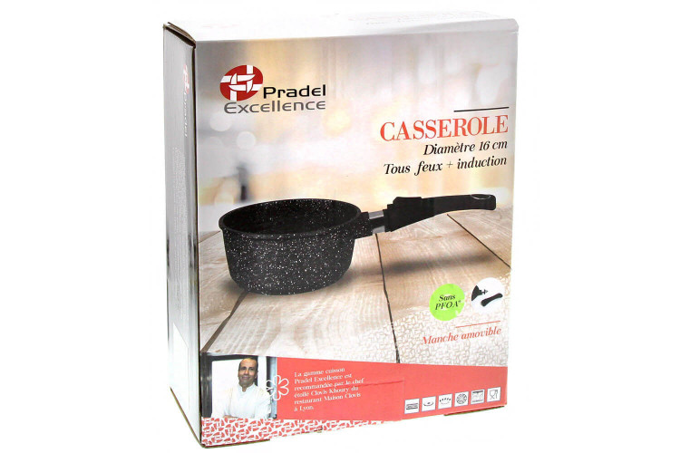 Casserole Sans Pfoa Pradel Casserole Estia 20 Cm P0002358/59596M