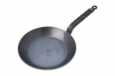 Poêle à frire De Buyer Mineral B Element ronde en fer 28cm