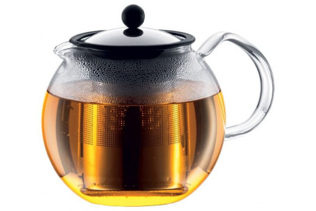 Théière à piston Bodum Assam avec filtre inox - 1L