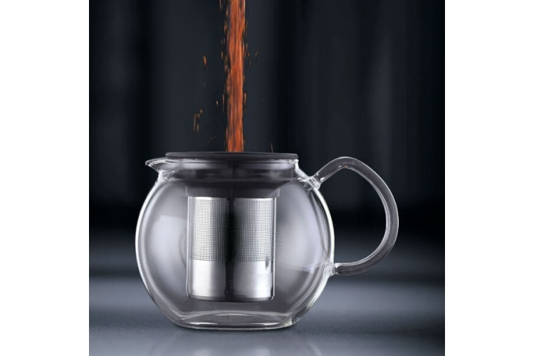 Théière à piston Bodum Assam avec filtre inox - 1L