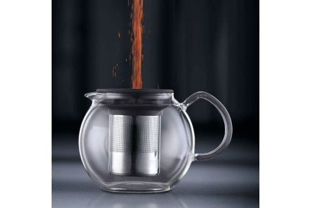 Théière à piston Bodum Assam avec filtre inox - 1L
