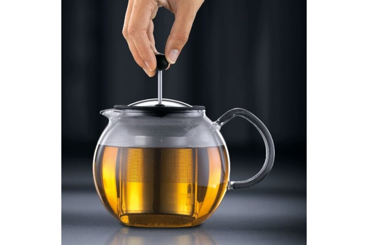 Théière à piston Bodum Assam avec filtre inox - 1L