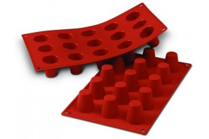 Moule en silicone Silikomart Silicon Flex 15 babas