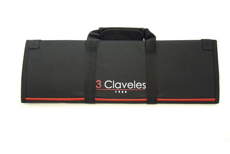 Mallette à couteaux vide 3 Claveles 10 emplacements