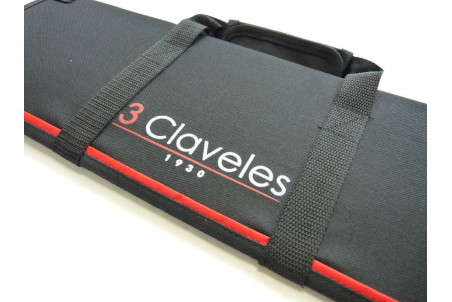 Mallette à couteaux vide 3 Claveles 10 emplacements