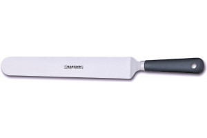 Spatule coudée Bargoin acier inox trempé - 24cm et manche polypropylène