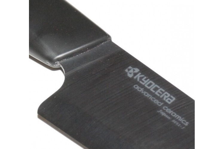 Couteau Santoku Kyocera noir lame céramique 14cm