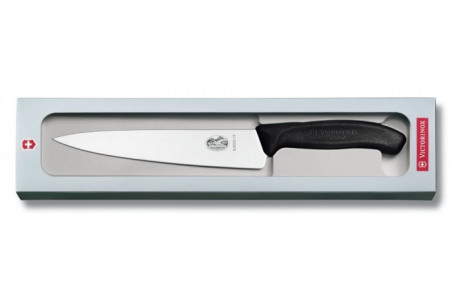 Couteau à découper 15cm Victorinox SwissClassic manche polypropylène noir