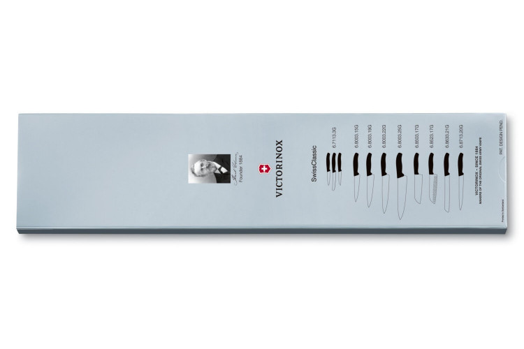 Couteau à découper 15cm Victorinox SwissClassic manche polypropylène noir