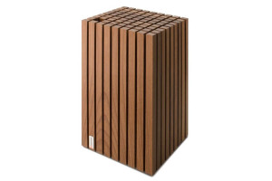 Bloc à couteaux vide Wusthof en bois de hêtre