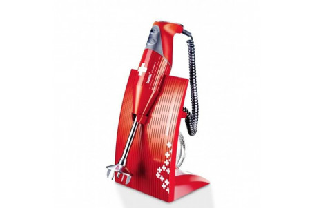Mixeur plongeant Bamix SwissLine M200 rouge 200W