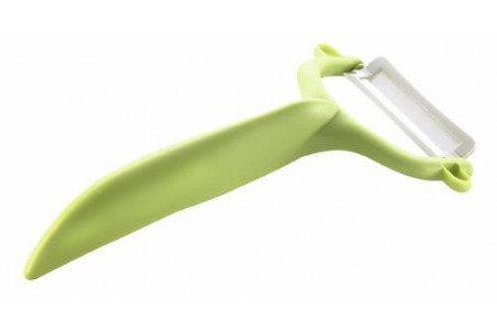 Coffret KYOCERA - Santoku 14 cm + Éplucheur céramique de 4cm à manches verts