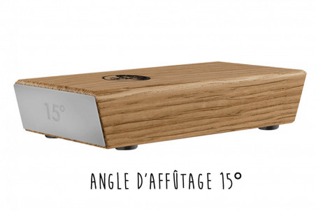 Aiguiseur HORL® 2 en chêne avec support magnétique S-Pad