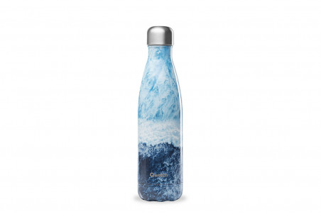 Bouteille isotherme Qwetch Ocean Lover tout inox à double paroi - Édition limitée