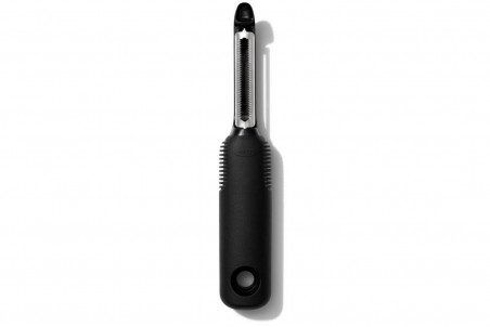 Éplucheur à peaux fines OXO lame oscillante dentelée en inox