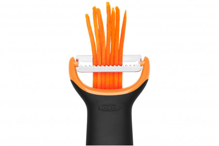 Set 3 éplucheurs à légumes OXO Prep lames en inox