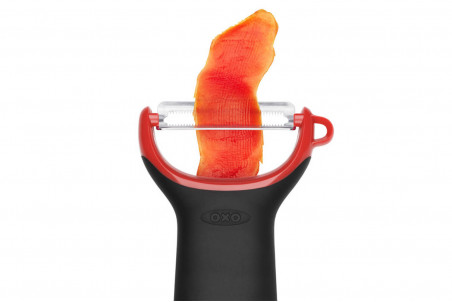 Éplucheur OXO en inox et synthétique
