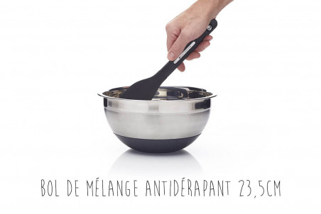 Set de 3 bols empilables Kitchencraft MasterClass Smart Space en acier inox