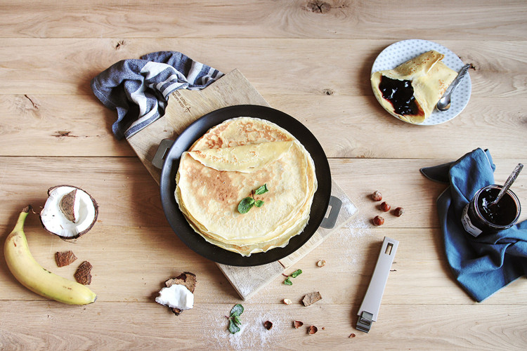 Crêpière Cristel Mutine Amovible Exceliss antiadhérente en inox