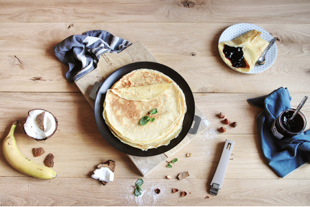 Crêpière Cristel Mutine Amovible Exceliss antiadhérente en inox