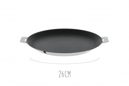 Crêpière Cristel Mutine Amovible Exceliss antiadhérente en inox