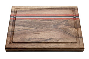 Planche à découper en noyer Kuïstot Riverside avec rigole - 42x31x3,5cm 2