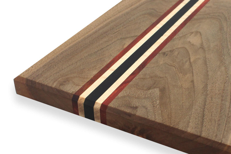 Planche à découper en noyer Kuïstot Riverside Mini - 30x20x2cm
