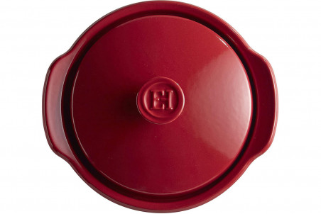 Faitout Rond Céramique Émile Henry SUBLIME 7,5L - Fabriqué En France, Léger Et Polyvalent