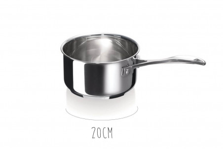 Set de 3 casseroles Beka Chef en acier inox - 16, 18 et 20cm