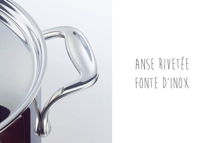 Faitout avec couvercle Beka Chef en inox 18/10